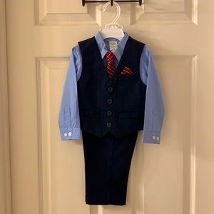 Boys 18 month old vest suit